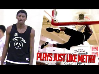 Ron Artest III Hooping VS GROWN MEN in LA! Leads Pandas Friend COMEBACK Finish!