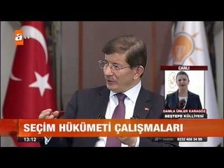 Erdoğan, Başbakan'ı kabul ediyor - atv Gün Ortası Bülteni