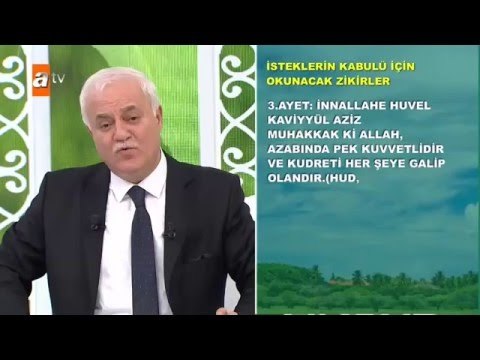 İsteklerin kabulü için okunacak zikirler - Nihat Hatipoğlu ile Kuran ve Sünnet 85. Bölüm - atv