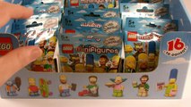 Simpsons Lego Minifigures: Opening Complete Set Series 1 Blind Bags Simpsons Lego Minifigures