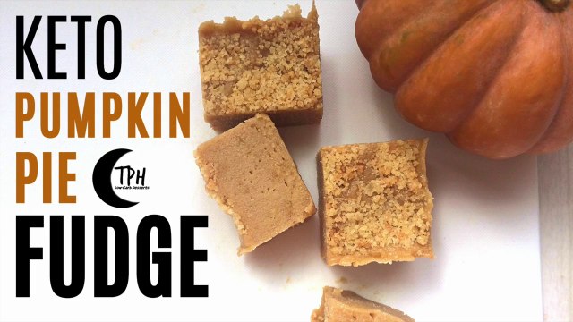 Keto Pumpkin Pie Fudge - Fat Bomb Recipe - Low-Carb Fudge Recipe