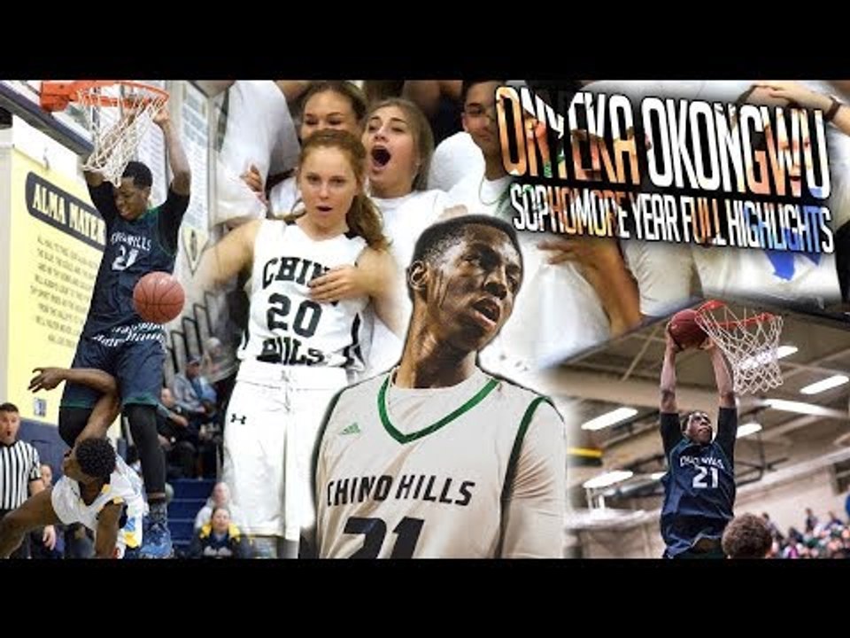 Onyeka Okongwu Sophomore Year FULL HIGHLIGHTS - Chino Hills HIGHEST RANKED PLAYER Dominates the Post