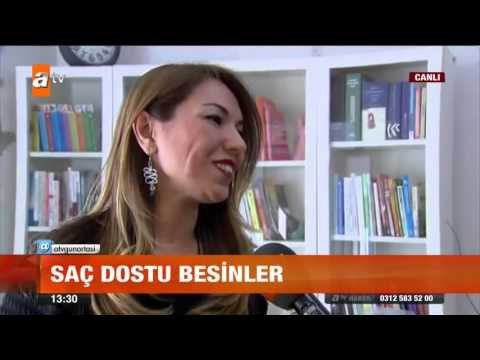 Saç dostu besinler - atv Gün Ortası Bülteni
