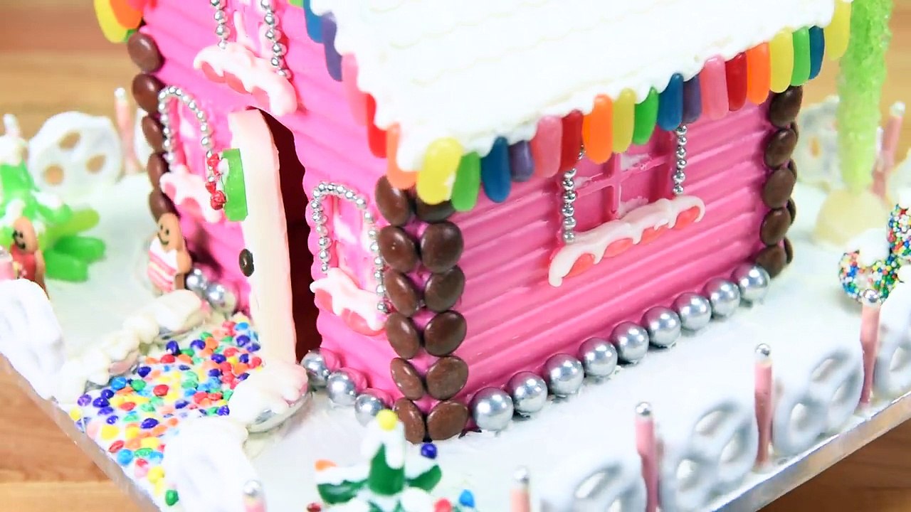 Chocolate Gingerbread House from Cookies Cupcakes and Cardio