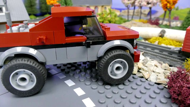 LEGO Police and excavator Compilation . Police chase and lego prison break