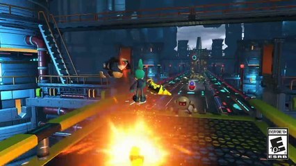 Sonic Forces - Space Port Gameplay