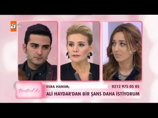 Ali Haydar'dan bir şans daha istiyorum - Esra Erol'da 101. Bölüm - atv