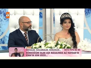 Mikail ile Mehtap nikah masasına oturuyor - Esra Erol'da 103. Bölüm - atv