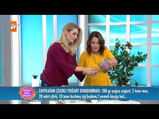 Zayıflatan çilekli yoğurt dondurması - Sağlıklı Mutlu Huzurlu 91. Bölüm - atv