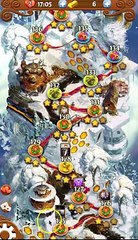 Blossom Blast Saga Level 128 NEW NO Boosters