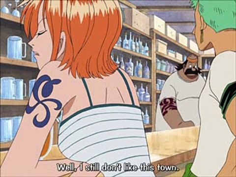 One Piece - Luffy & Blackbeard meet at Mock Town