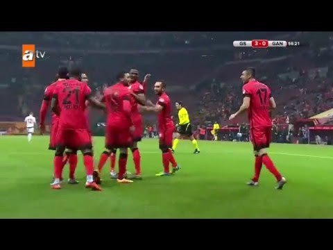 Galatasaray:3 - Gaziantepspor:0 | Gol: Burak Yılmaz