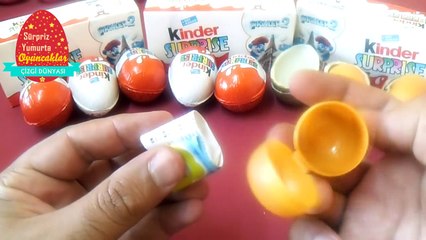 Download Video: 8 Tane Kinder Surprise Şirinler 2 Sürpriz Yumurta Açma | 8 Kinder Surprise Eggs Opening The Smurf 2