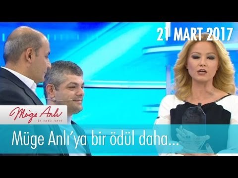 Müge Anlı'ya bir ödül daha! - Müge Anlı İle Tatlı Sert 21 Mart 2017 - 1805. Bölüm - atv