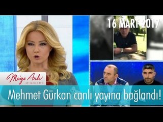 Mehmet Gürkan  yayına bağlandı! Müge Anlı İle Tatlı Sert 16 Mart 2017 - 1802. Bölüm - atv