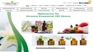 Find best Essential oils @ Aroma Essential oil Store