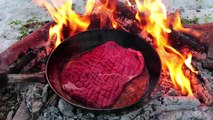 Destansı Avcı Bifteği - Dışarıda En İyi Pişirme
