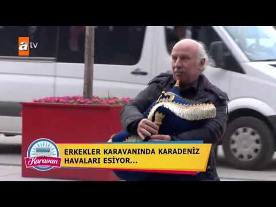 Trabzonlu yarışmacılar kemençe eşliğinde horon tepiyor! - Karavan 101.Bölüm - atv