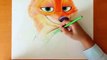 NARRATED Drawing: NICK WILDE | Zootopia | Budget Art