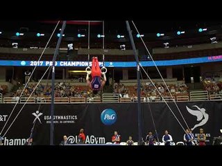 Kanji Oyama - Still Rings - 2017 P&G Championships - Senior Men - Day 2