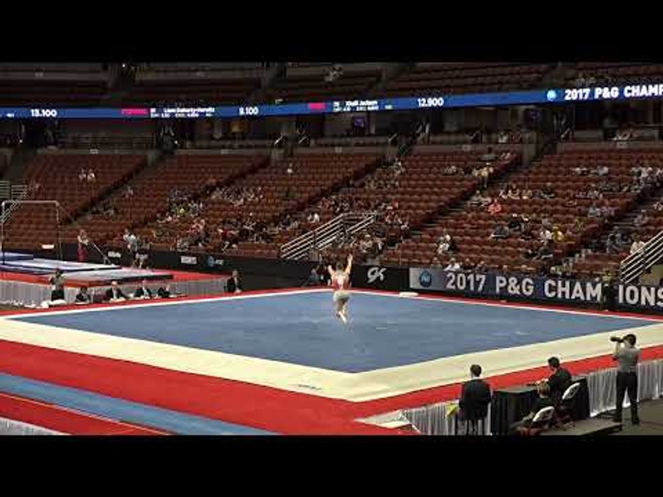 Max Andryushchenko - Floor Exercise - 2017 P&G Championships Junior Men Day 1
