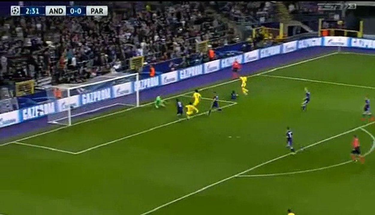 Anderlecht 0 - 1  Paris SG 18/10/2017 Kylian Mbappe Super Goal 3' Champions League HD Full Screen .
