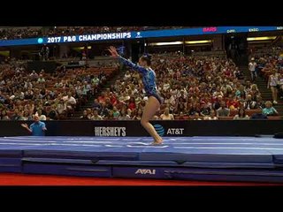 Leah Clapper - Vault - 2017 P&G Championships - Senior Women - Day 2