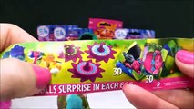 Dreamworks Trolls Blind Bags Series 4 Surprise Toys Plastic Chocolate Easter Eggs Light Up Fashion