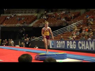 Shane Wiskus - Vault - 2017 P&G Championships - Senior Men - Day 1