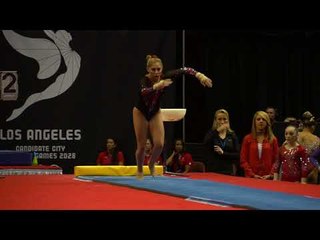 Sydney Johnson-Scharpf - Vault - 2017 P&G Championships - Senior Women - Day 2