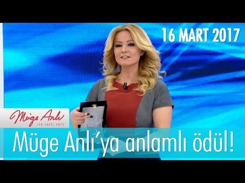 Müge Anlı'ya anlamlı ödül! Müge Anlı İle Tatlı Sert 16 Mart 2017 - 1802. Bölüm - atv