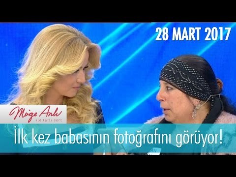 İlk kez babasının fotoğrafını görüyor! - Müge Anlı İle Tatlı Sert 28 Mart 2017 - 1810. Bölüm - atv