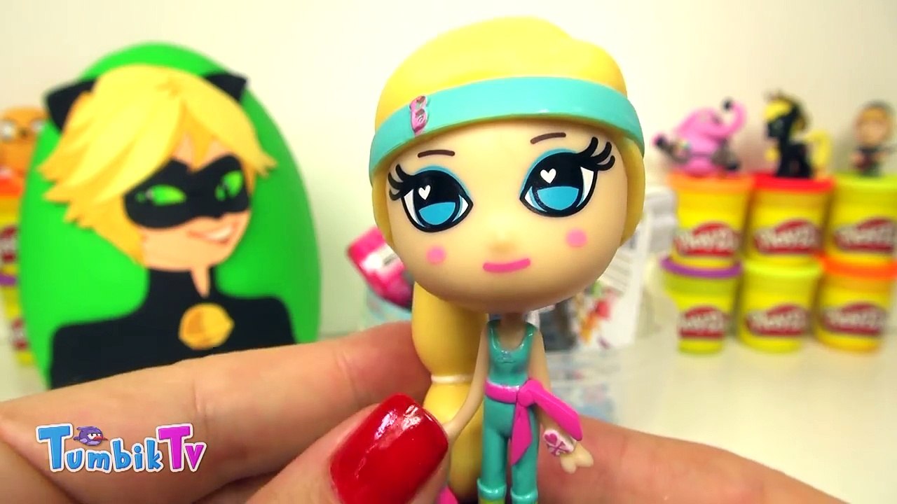 Mucize Uğur Böceği ile Kara Kedi 2 Sürpriz Yumurta Oyun Hamuru - Toki Doki MLP Goku