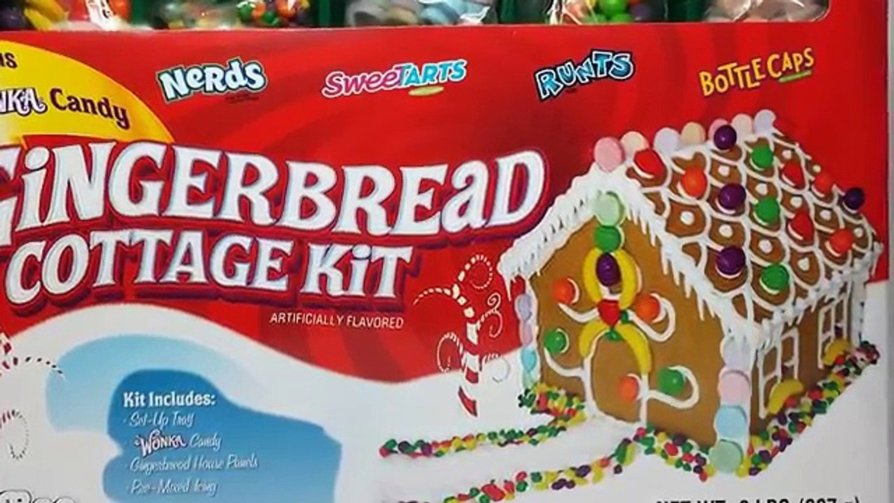 How To Make a Gingerbread House! Kid Candy Review​​​ | How To Candy | Babyteeth4​​​