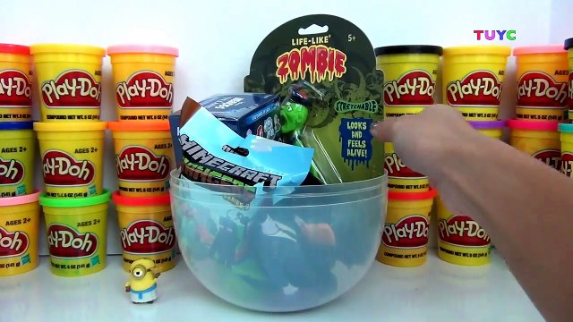 MAVIS HOTEL TRANSYLVANIA 2 Play-doh Egg Surprise with Dracula, Dennis and Frankenstein | TUYC
