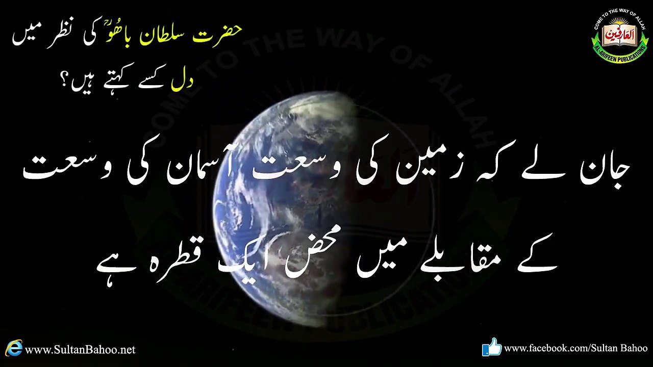 حضرت سلطان باھُوؒ کی نظر میں دل کسے کہتے ہیں اور قلب کسے سمجھا جاتا ہے؟