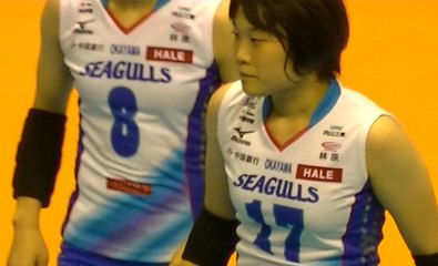林日向子選手(Hinako Hayashi)岡山シーガルズ【Vﾌﾟﾚﾐｱﾘｰｸﾞ開幕戦】2015.10.17東京体育館