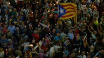 Tens of thousands rally in Barcelona as Spain's political crisis deepens