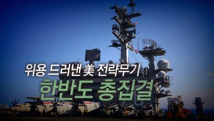 [영상] 위용 드러낸 美 전략무기, 한반도 해공에 총집결 / YTN