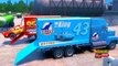 Dinoco Mack The Truck Lightning McQueen Transportation with Spiderman & Iron-Man Kids Nursery Rhymes