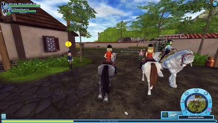 Star Stable Riding My New Horse Around Moorland