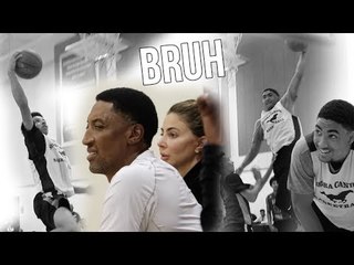 SOMEONE GOT CROSSED BY A BIG MAN! + Kenyon Martin Jr Post-Game Interview!