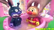 アンパンマン おもちゃアニメ バスボムと絵の具であそんだよ❤メルちゃんのおふろ Toy Kids トイキッズ animation anpanman