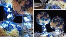 Blue Wedding Centerpiece / DIY / How To Create This Blue Skies Centerpiece