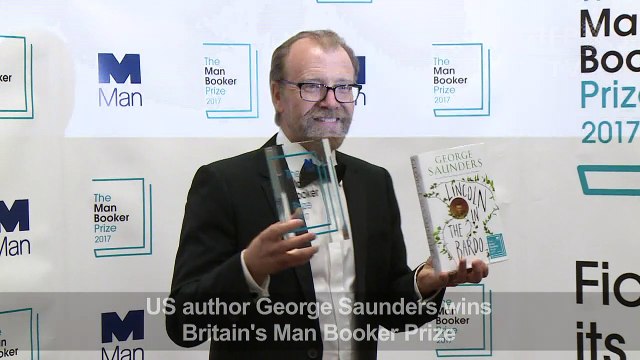 US author George Saunders wins 2017 Man Booker Prize