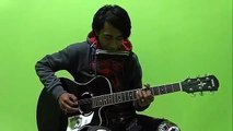 harmoni cinta_kisah cinta anak desa#vesi ( acustik guitar ) song singgel sollo