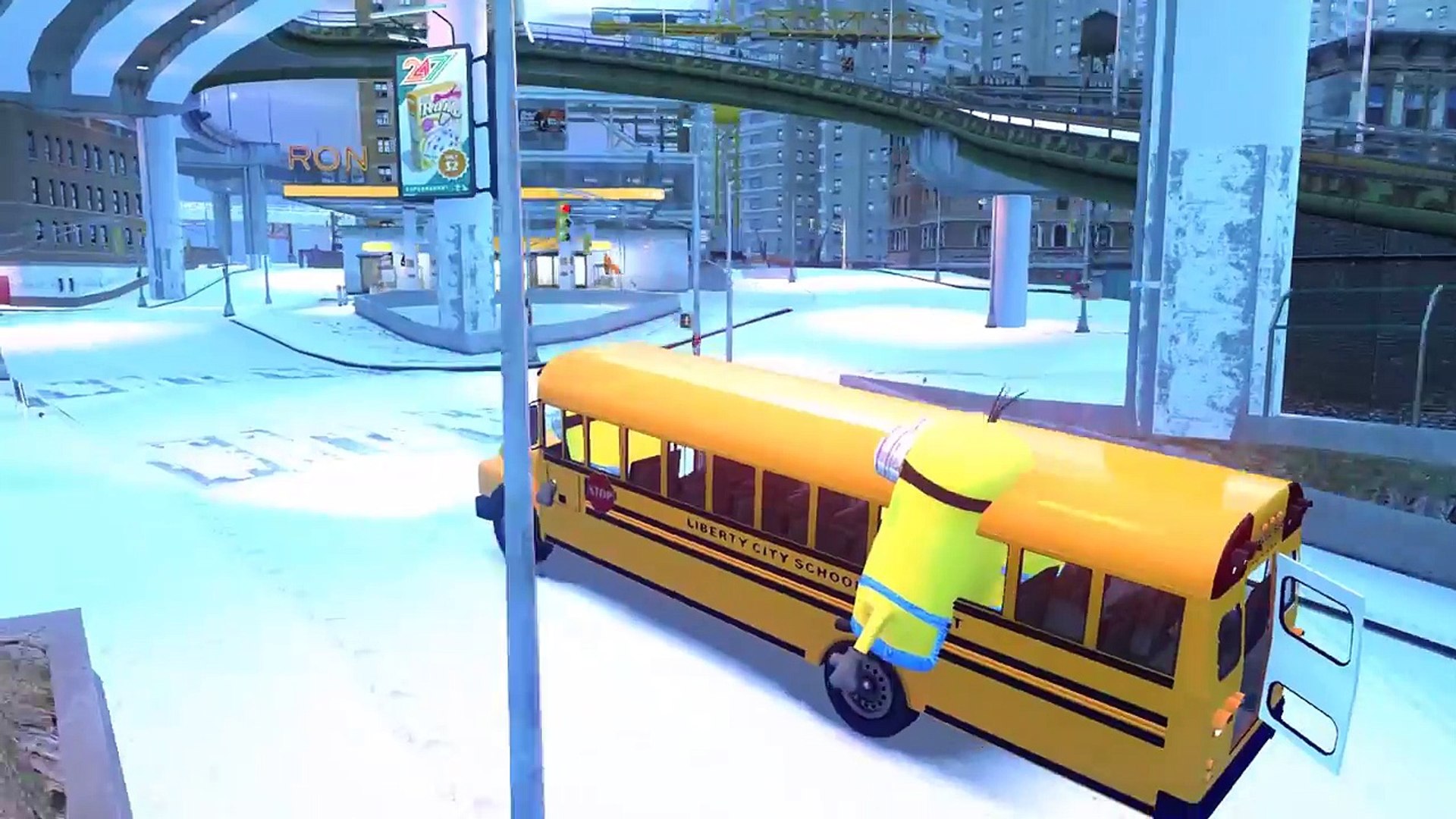 Minions Carl Bus Driver