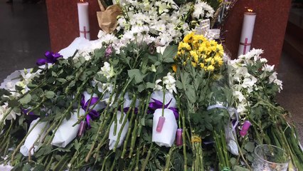 Toàn cảnh bàn hoa nam sinh bị bê tông rơi trúng đầu