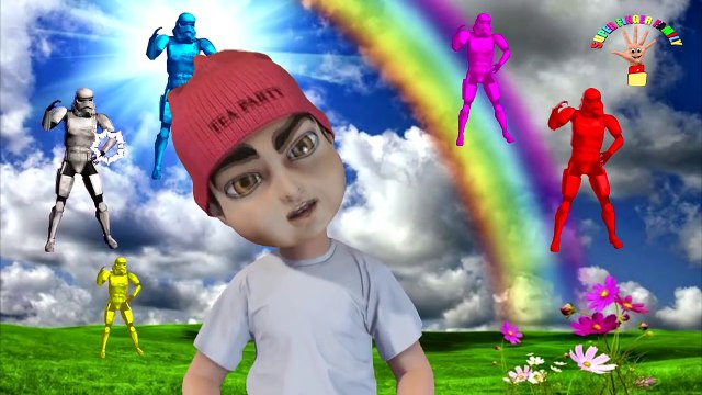 Colors Frankenstein Halloween Finger Family - Nursery rhymes for children - Finger family songs