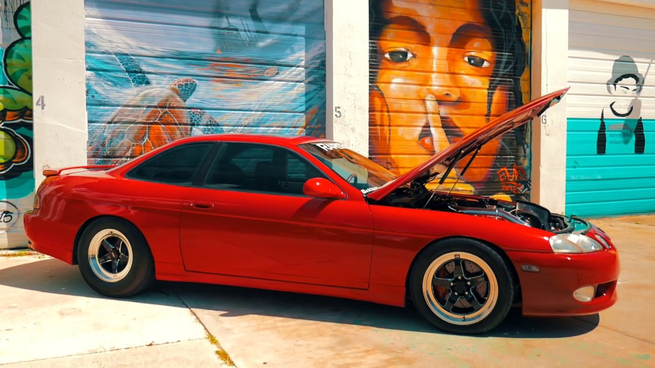 600HP V8 LEXUS SC400 - Against The Grain